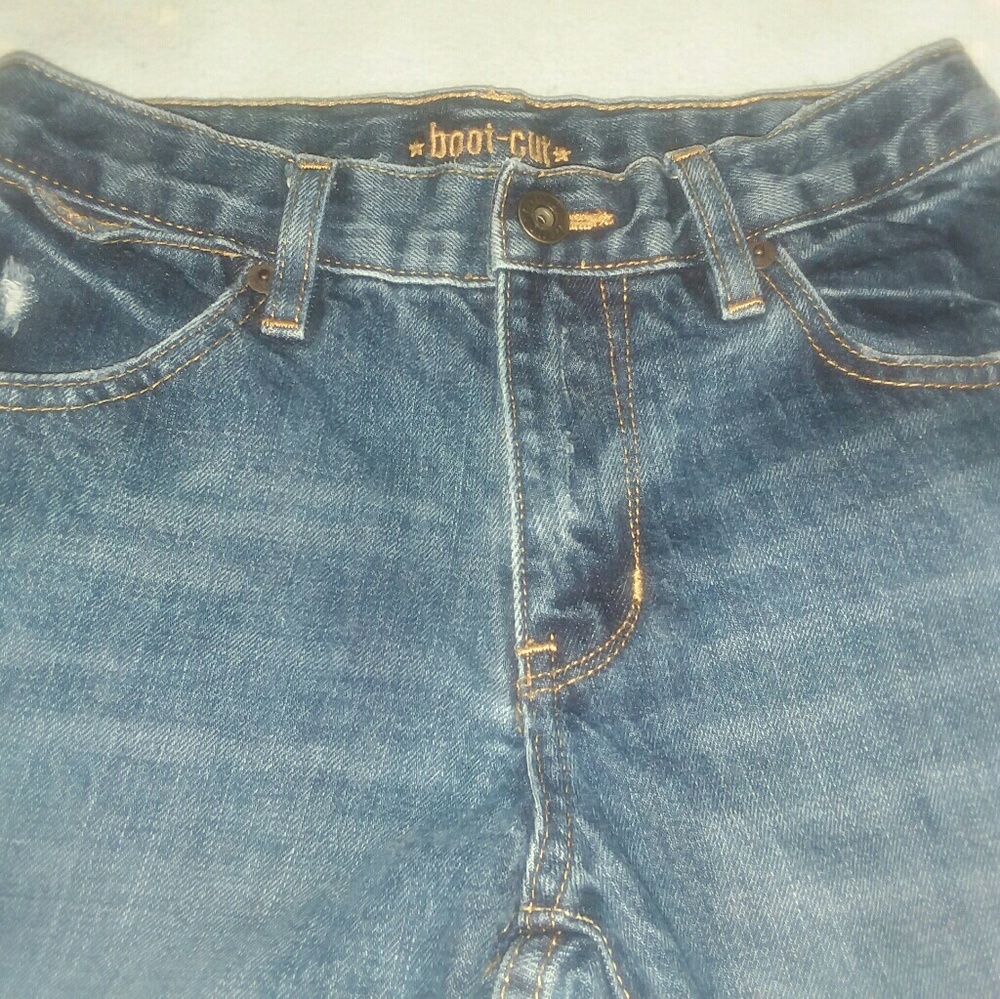 BOOT CUT JEANS Sz 8 - Picture 1 of 4